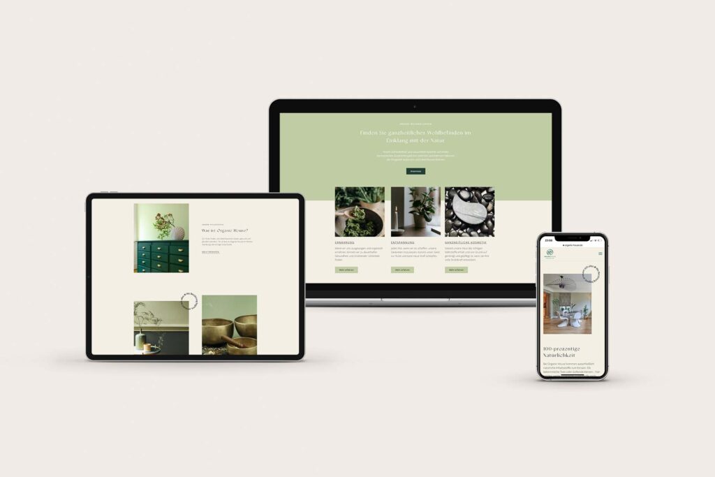 Organic House Webdesign